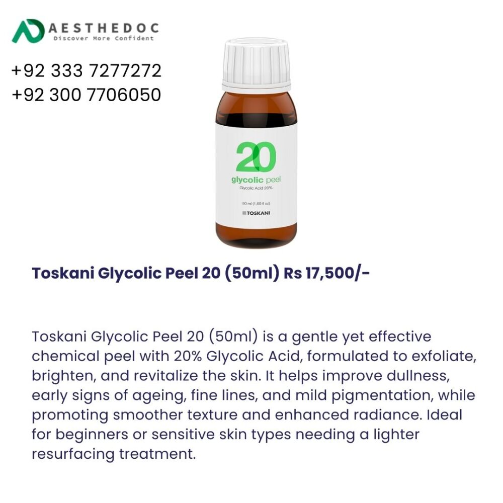 Glycolic Acid 20% Peel Price in Pakistan