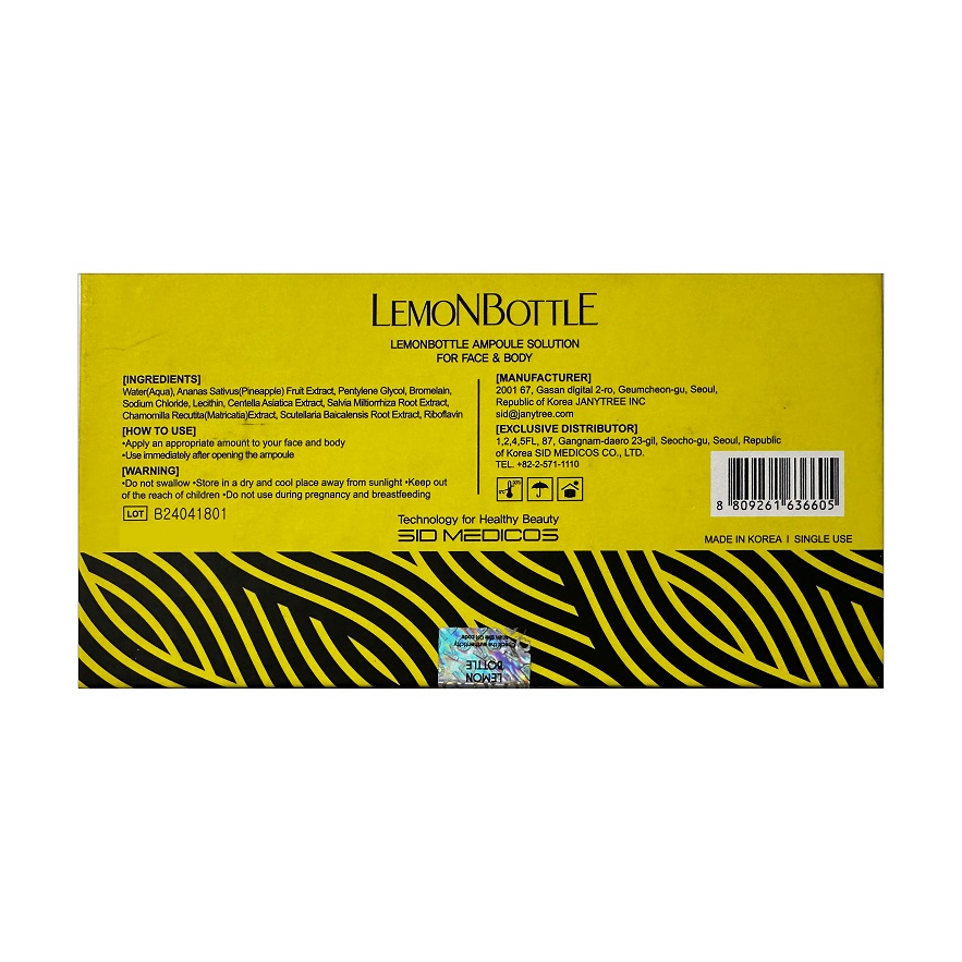 Lemon Bottle Fat Dissolving Injections Price in Pakistan