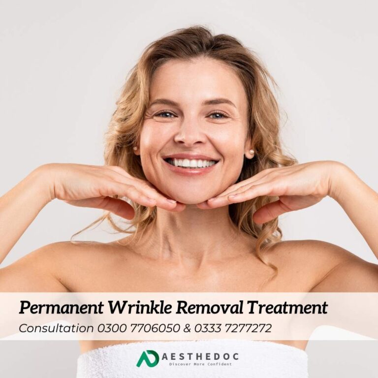 Permanent Wrinkle Removal Treament Islamabad Pakistan Aesthedoc Clinic