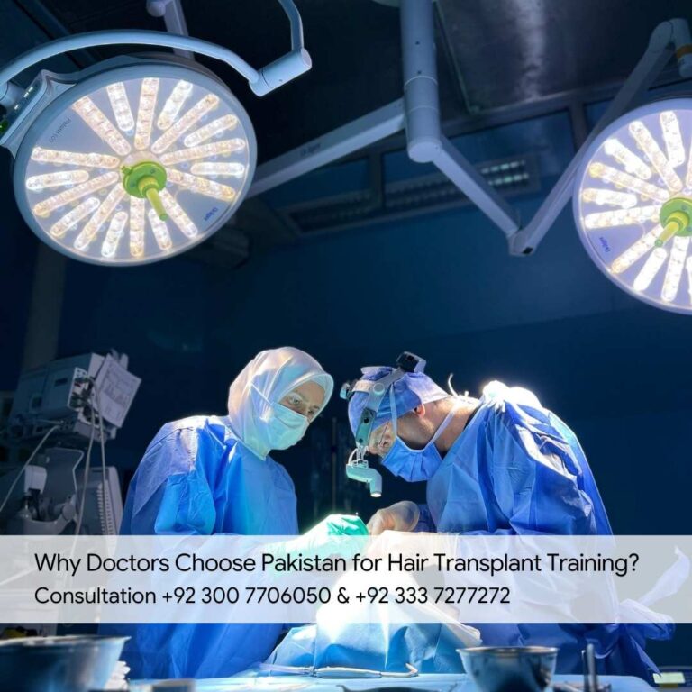Why Doctors Choose Pakistan for Hair Transplant Training