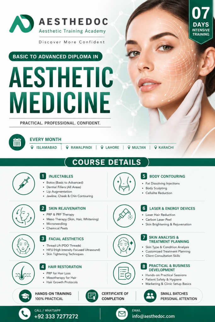 Advance Diploma in Aesthetic Medicine