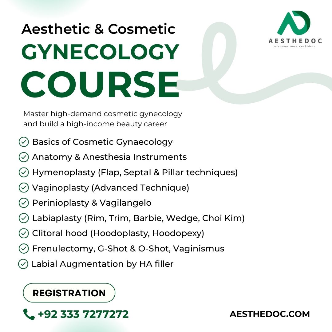 Aesthetic & Cosmetic Gynecology Course in Pakistan