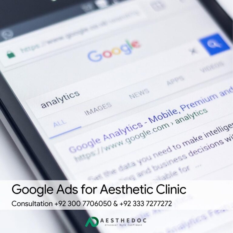 Google Ads for Aesthetic Clinic