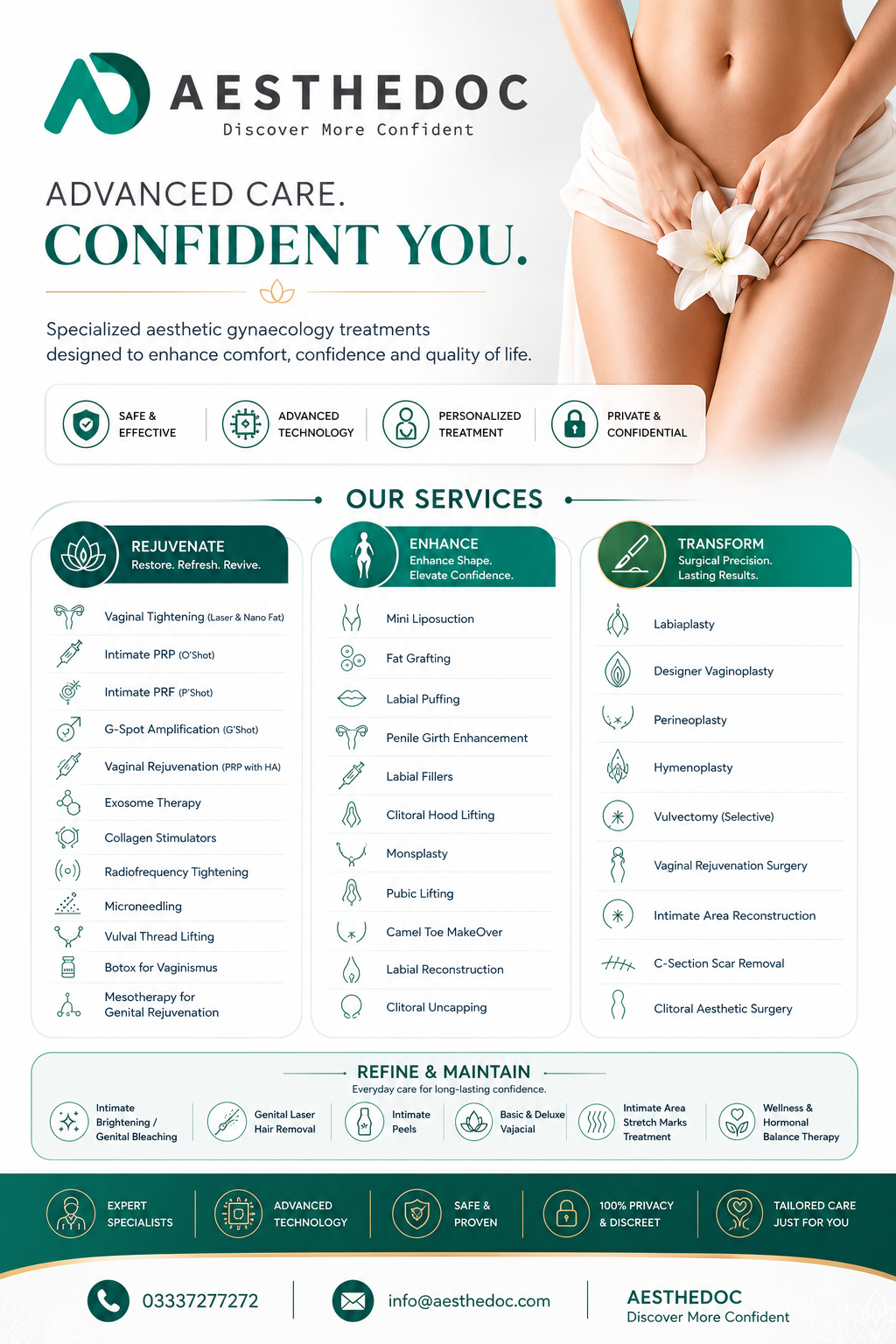Female Intimate Rejuvenation and Aesthetic Gynecology
